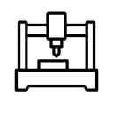 (ARMS) NVD1500 DCG 3-axis CNC Mill Servicing